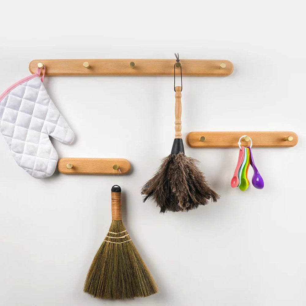 Wooden Wall Hook for the Hallway