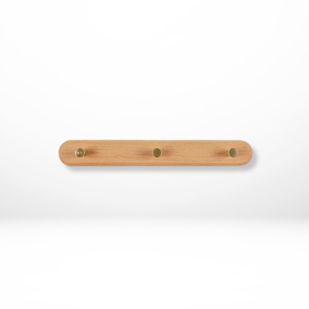 Wooden Wall Hook for the Hallway