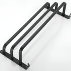 Modern multi-level wall towel rack