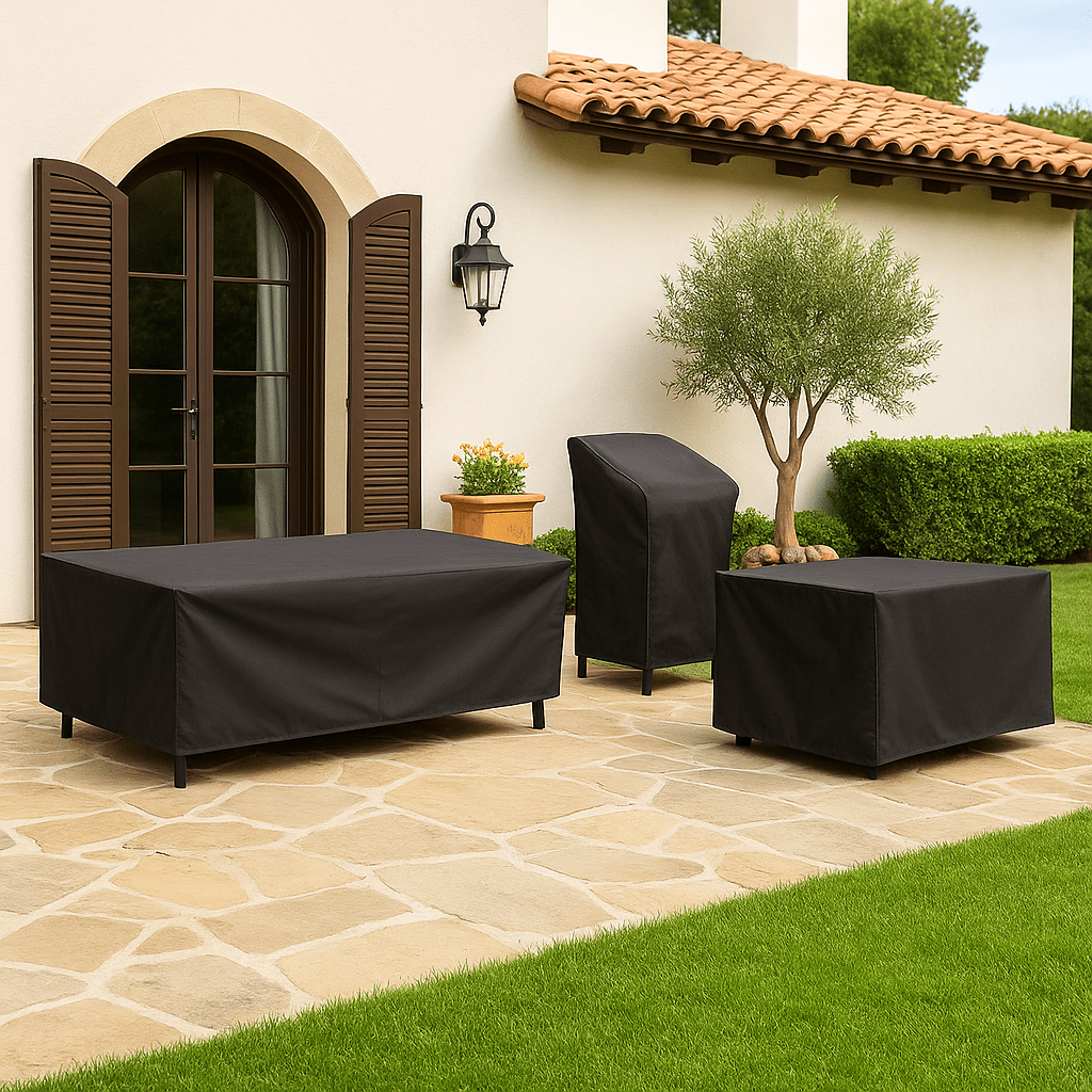 Waterproof cover for garden furniture for patio set