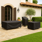 Waterproof cover for garden furniture for patio set