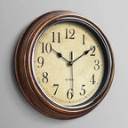 Vintage Round Quartz Wall Clock