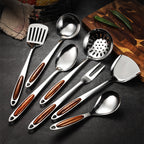 Set of modern kitchen utensils for cooking