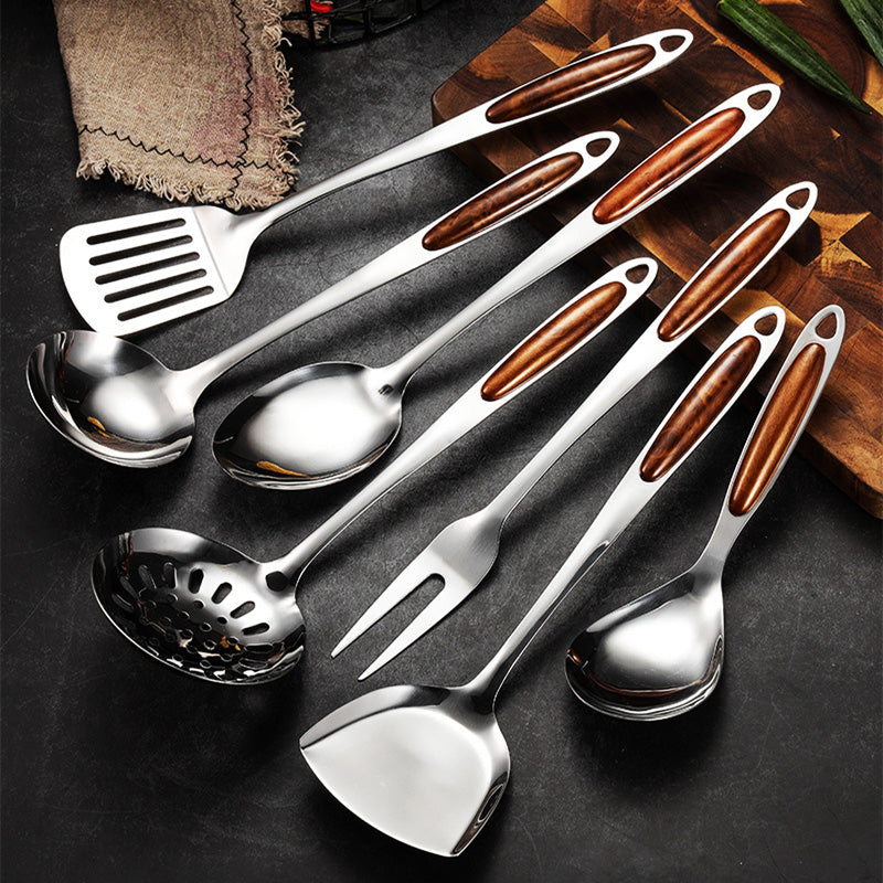 Set of modern kitchen utensils for cooking