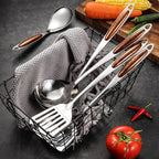 Set of modern kitchen utensils for cooking