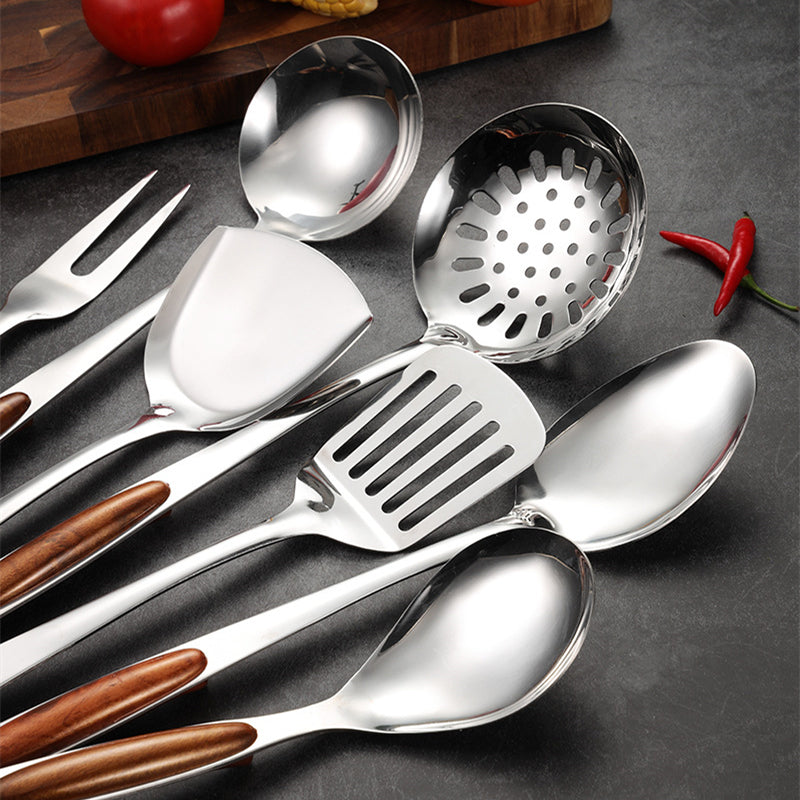 Set of modern kitchen utensils for cooking