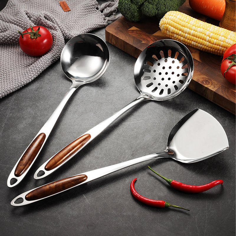 Set of modern kitchen utensils for cooking