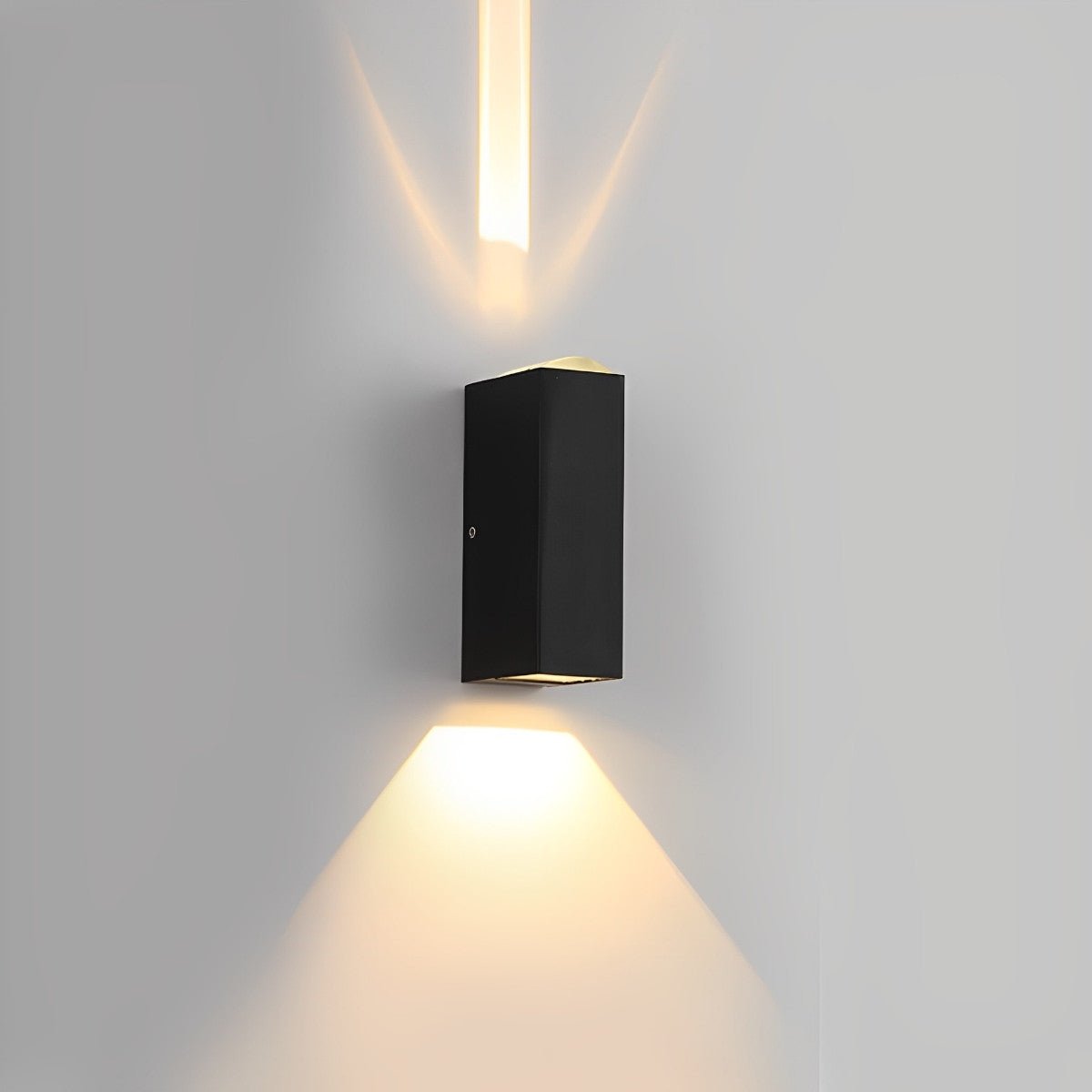 Zewnętrzna lampa ścienna LED góra dół