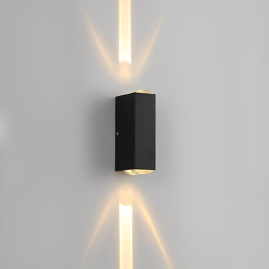 Zewnętrzna lampa ścienna LED góra dół
