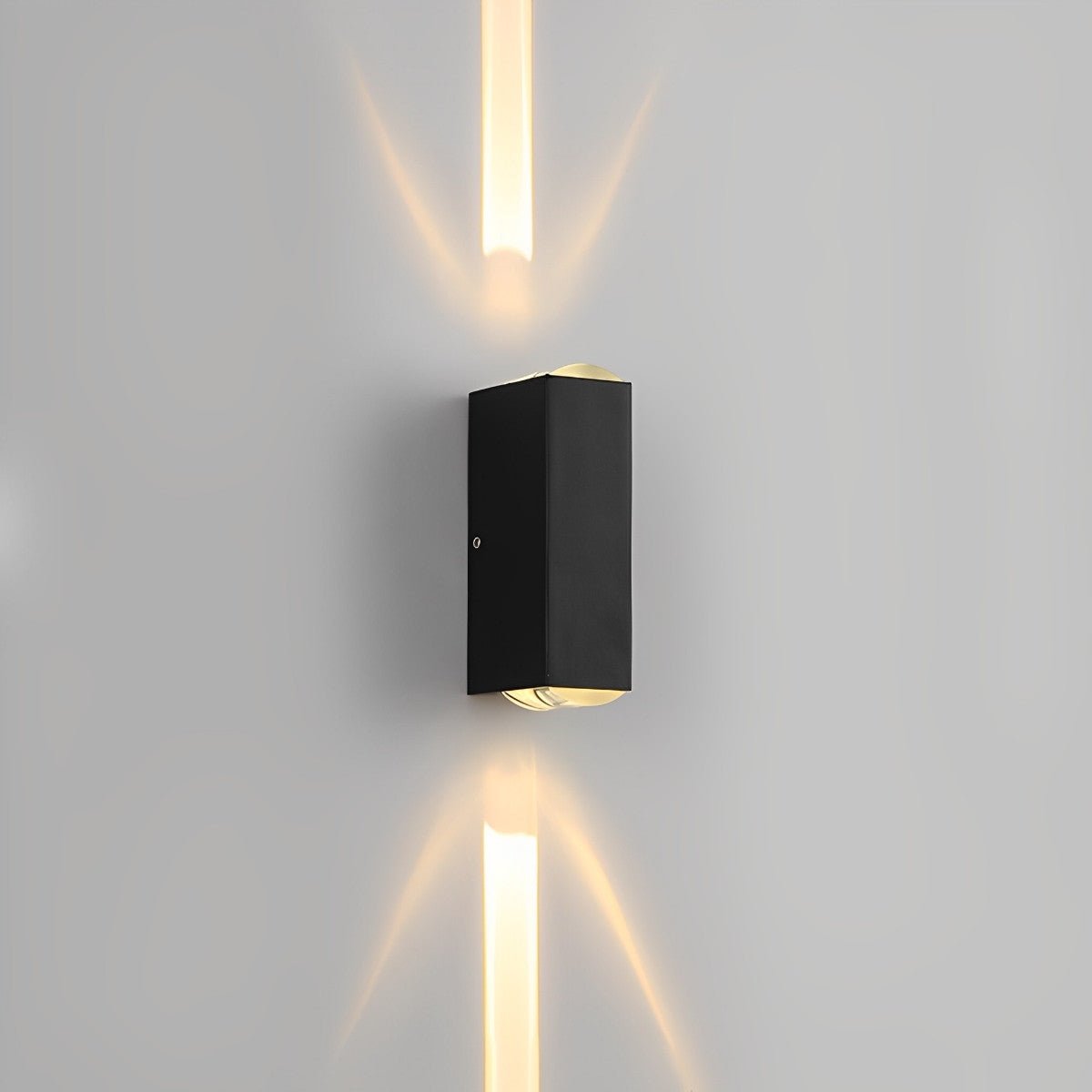 Zewnętrzna lampa ścienna LED góra dół