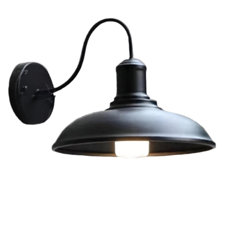 Zewnętrzna lampa ścienna industrialna vintage lampa werandowa