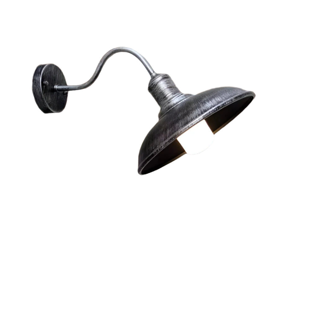 Zewnętrzna lampa ścienna industrialna vintage lampa werandowa