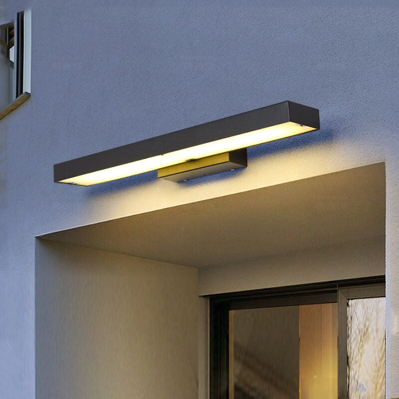Zewnętrzna lampa ścienna nowoczesna LED czujnik