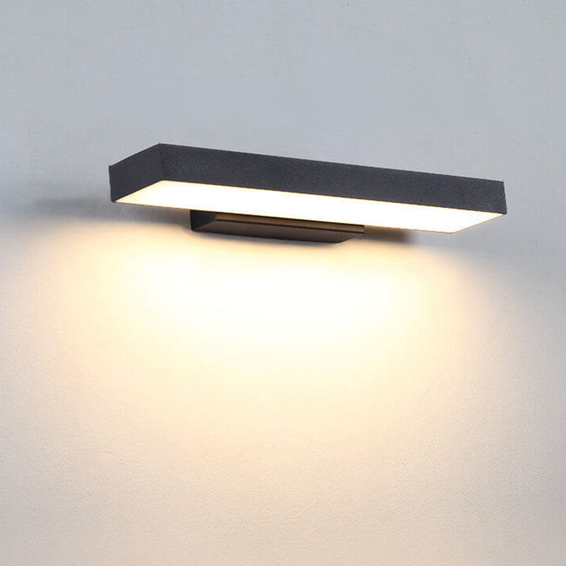 Zewnętrzna lampa ścienna nowoczesna LED czujnik
