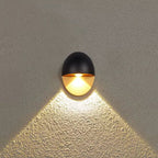 Modern Oval Outdoor Wall Lamp