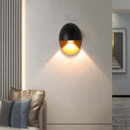 Modern Oval Outdoor Wall Lamp