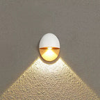 Modern Oval Outdoor Wall Lamp