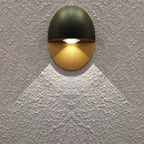 Modern Oval Outdoor Wall Lamp