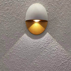 Modern Oval Outdoor Wall Lamp