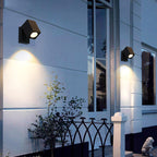 Zewnętrzna lampa ścienna nowoczesna regulowana LED reflektor