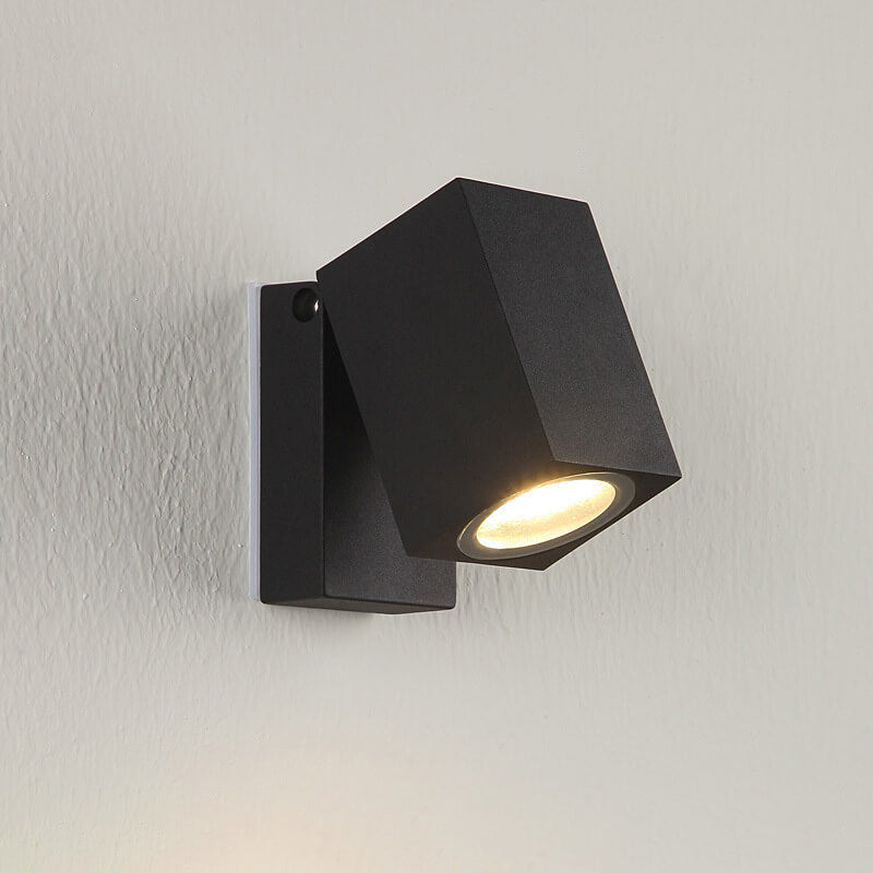 Zewnętrzna lampa ścienna nowoczesna regulowana LED reflektor