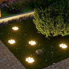 Decorative solar garden lamp animal