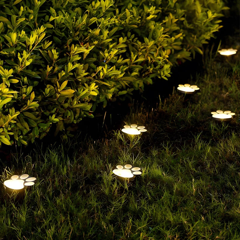 Decorative solar garden lamp animal