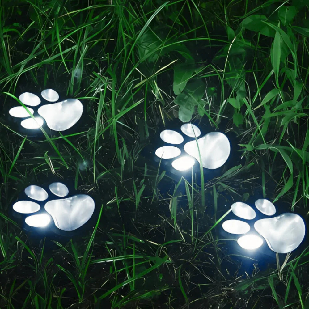 Decorative solar garden lamp animal