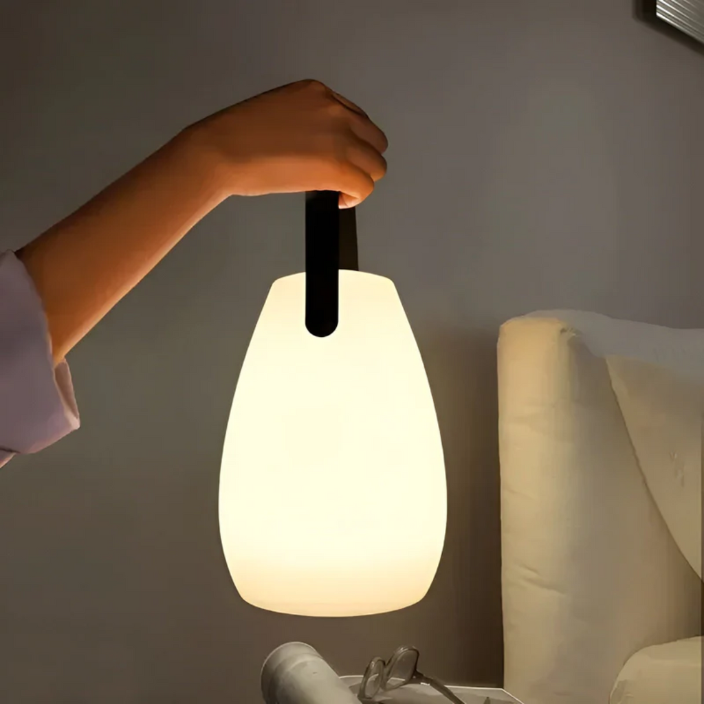 Zewnętrzna lampa stołowa przenośna bezprzewodowa