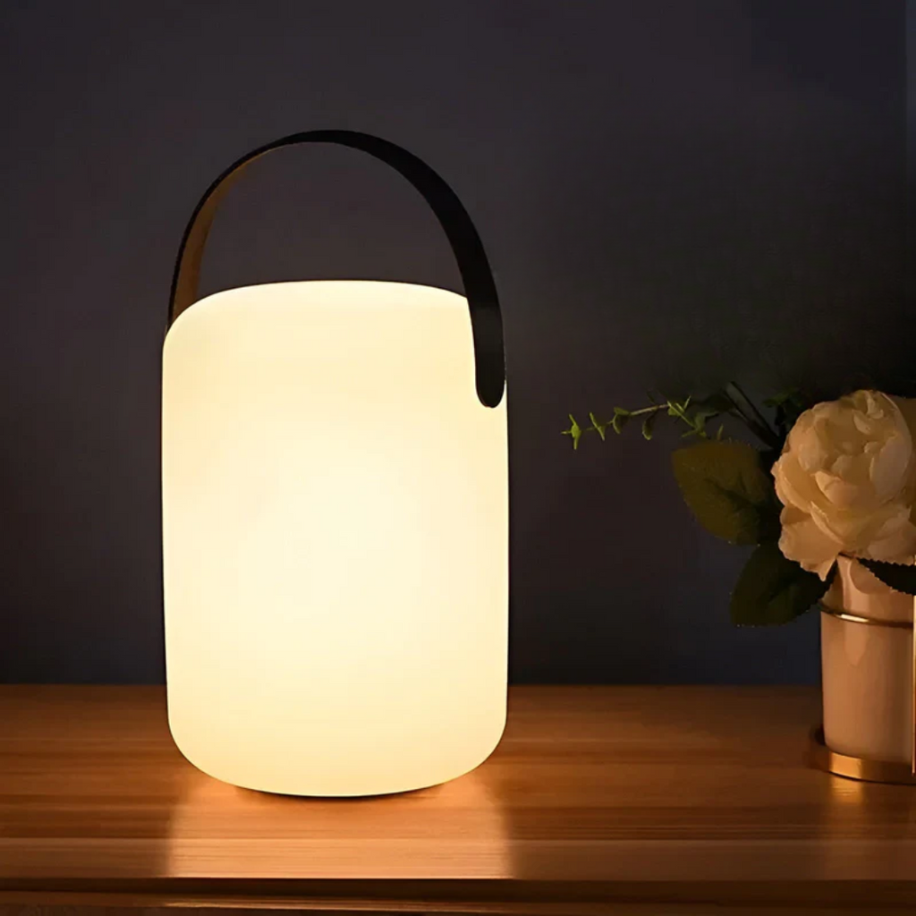 Zewnętrzna lampa stołowa przenośna bezprzewodowa