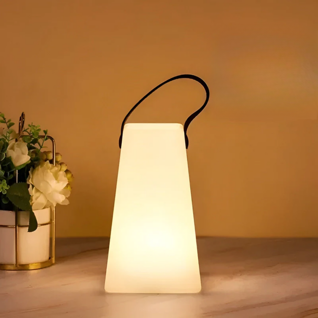 Zewnętrzna lampa stołowa przenośna bezprzewodowa