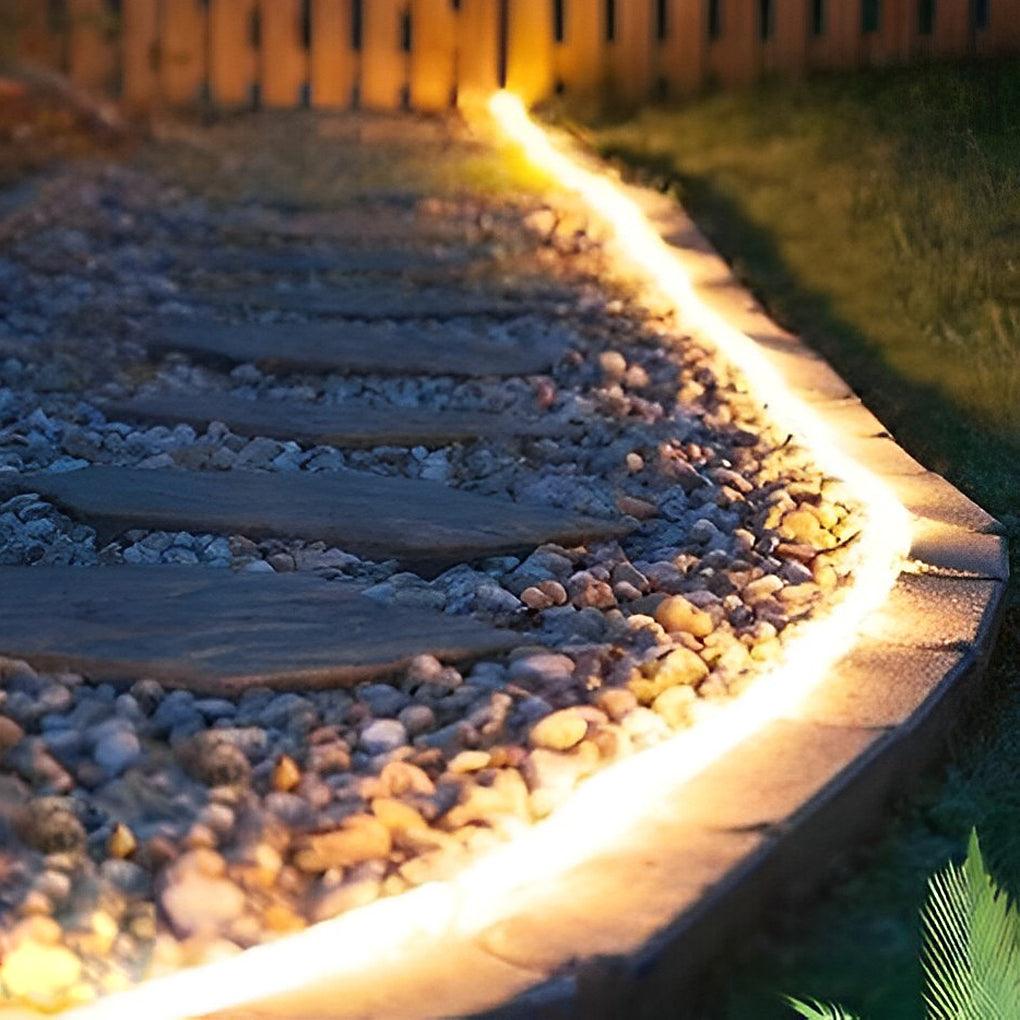 Zewnętrzna taśma LED nowoczesna liniowa