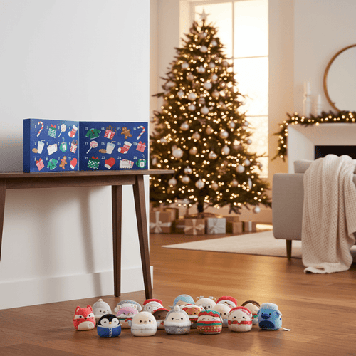 Advent calendar for children with collectible figurines, 24 days