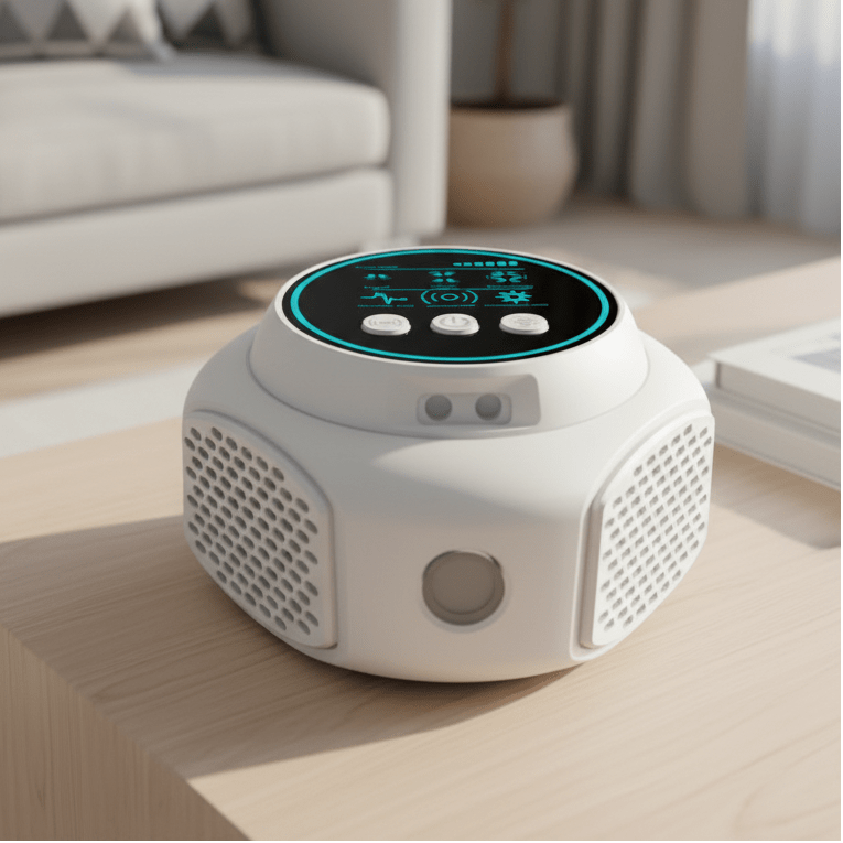 Ultrasonic pest repeller with display