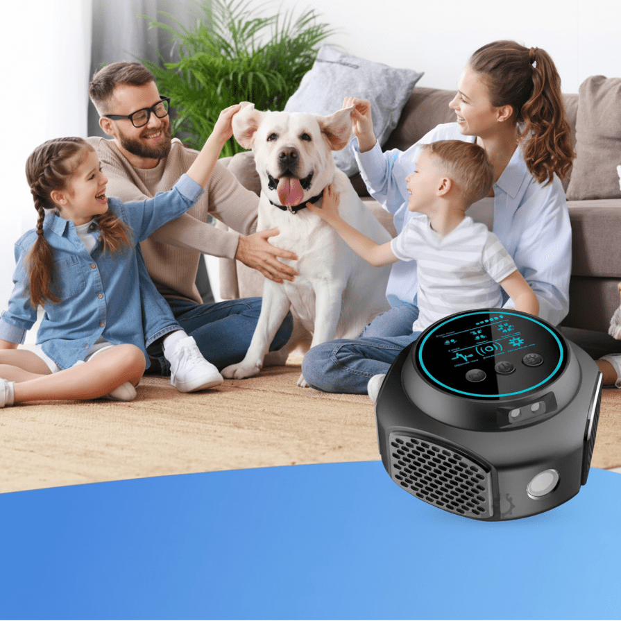 Ultrasonic pest repeller with display