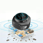 Ultrasonic pest repeller with display